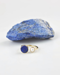 Anello Riflessi di Luna | Lapis e Perle