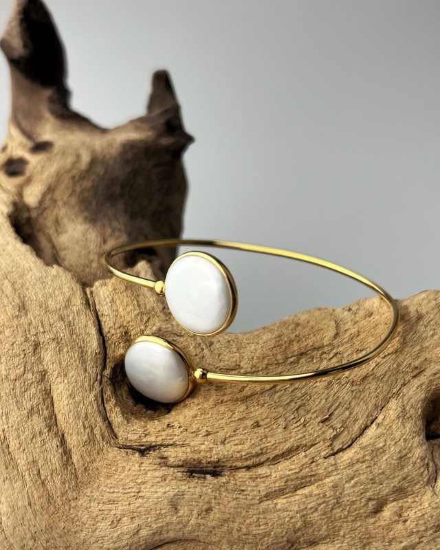 Bracciale Selene & Perla Moneta | Segreti al polso